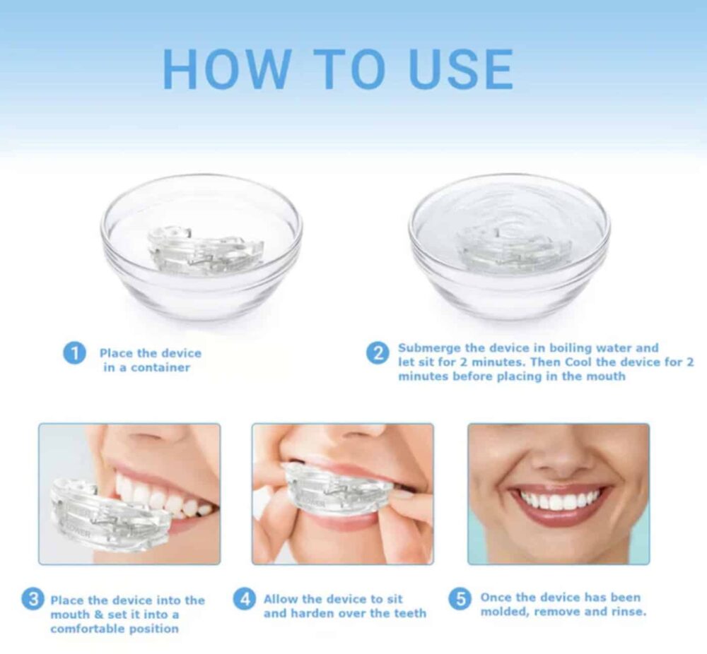 How to Use DreamHero Mouth Guard