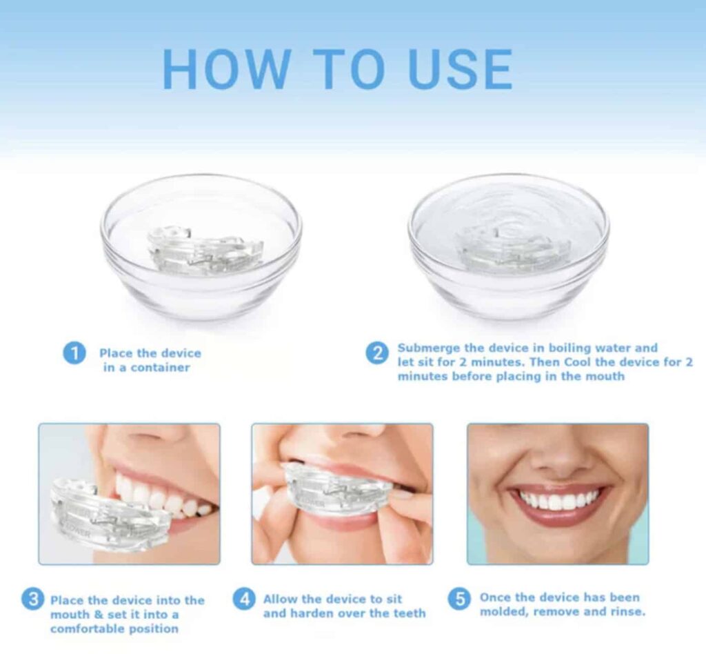 How to Use DreamHero Mouth Guard
